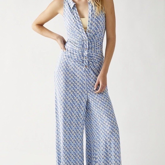 Free People Pants - Free People Shayla Halter Jumpsuit NWOT